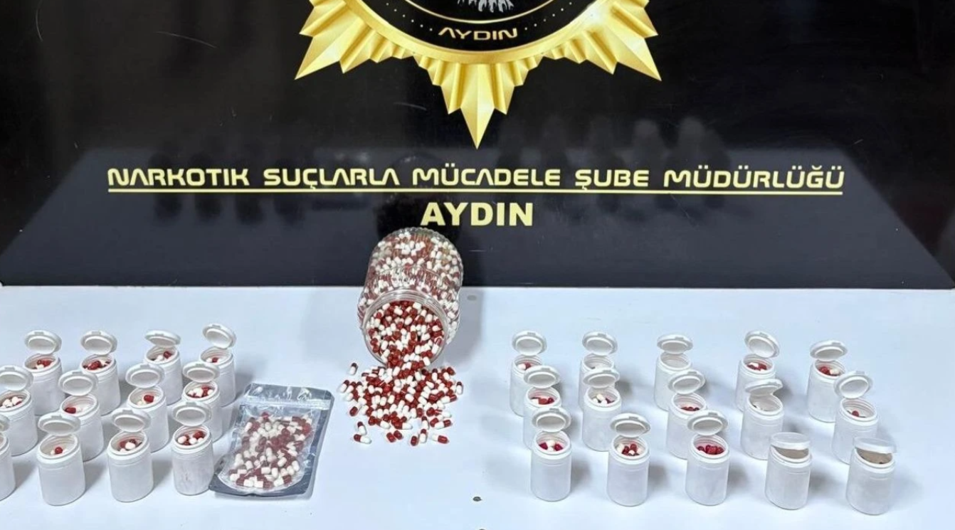 Efeler’de Narkotik Operasyonu: Binlerce Sentetik Ecza Ele Geçirildi