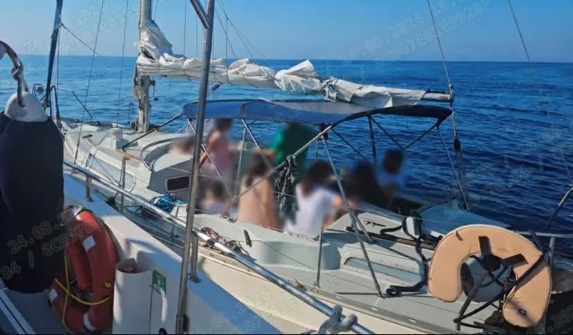 Didim açıklarında 16 düzensiz göçmen yakalandı