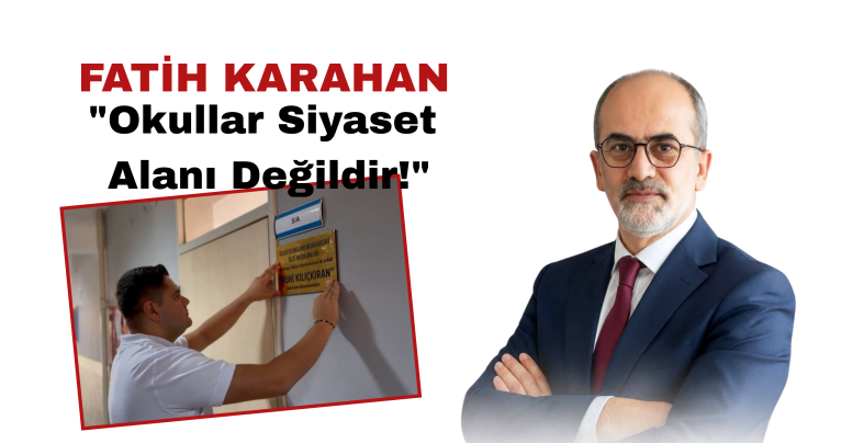 Karahan’dan Buharkent’teki Sınıf İsmine Sert Tepki