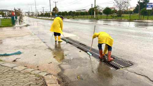Yağış Uyarısı Sonrası Didim Belediyesi Önlemleri Artırdı