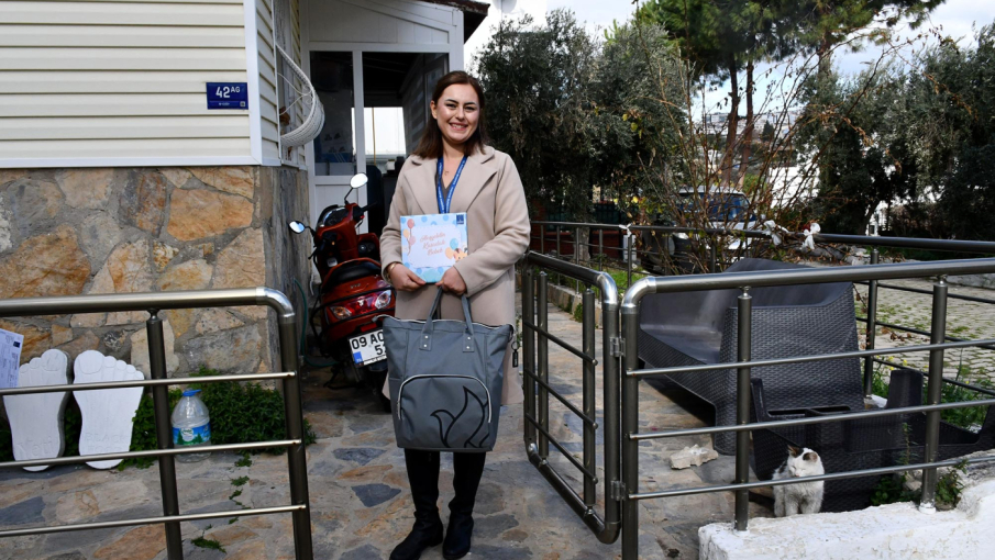 Kuşadası Belediyesi’nden Yeni Yılda Minik Hemşehrilere “Hoş Geldin”