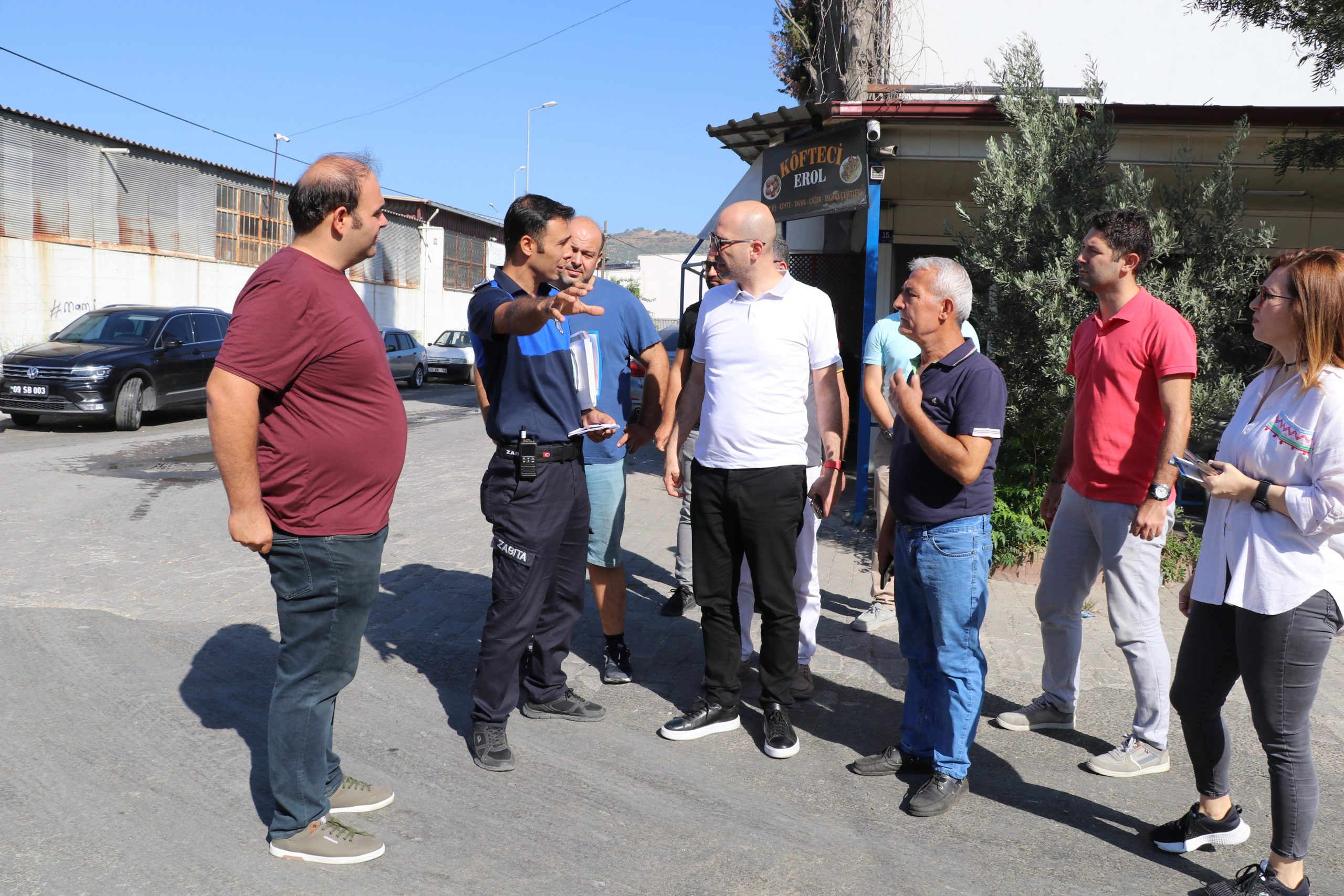 Başkan Arıkan Hafta Mesaisine Sanayide Başladı
