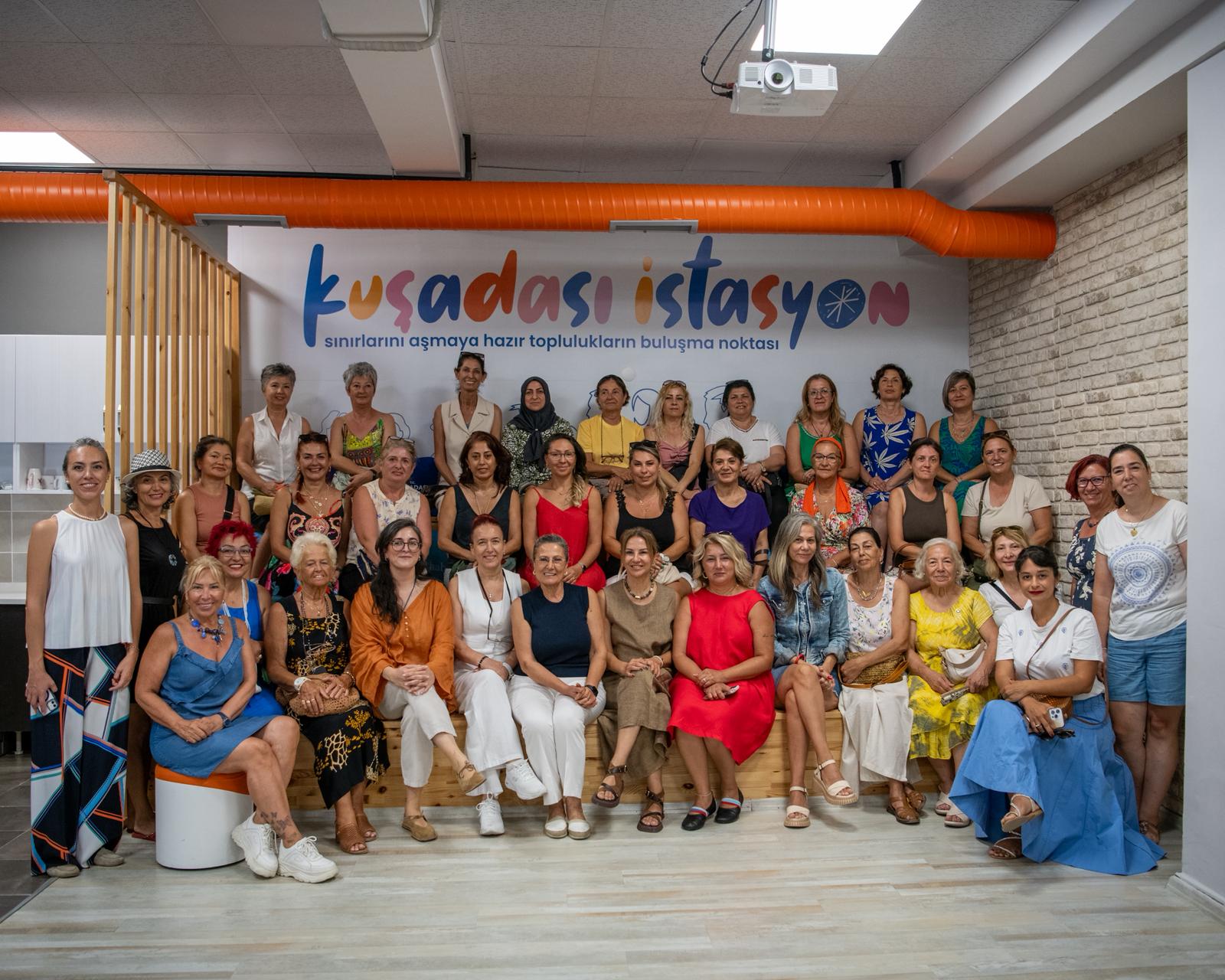 KADIN GİRİŞİMCİLER KUŞADASI İSTASYON’DA BULUŞTU